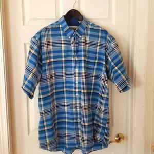 Cinch Short Sleeve Button-up
